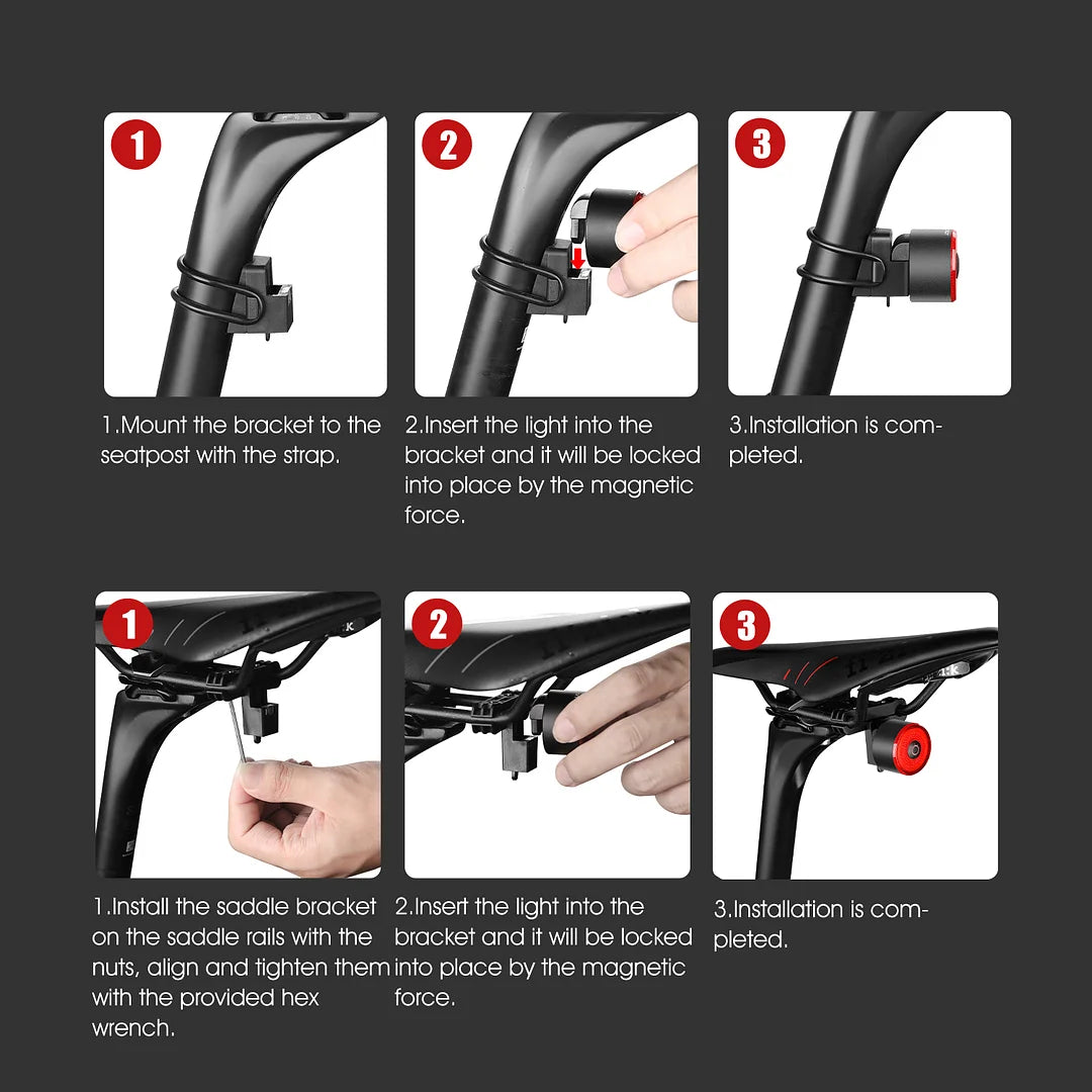 Gaciron LOOP-100 Gaciron Smart Brake Bike Tail light