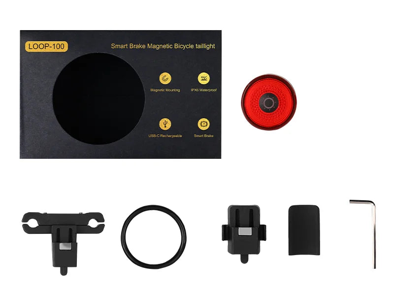 Gaciron LOOP-100 Gaciron Smart Brake Bike Tail light