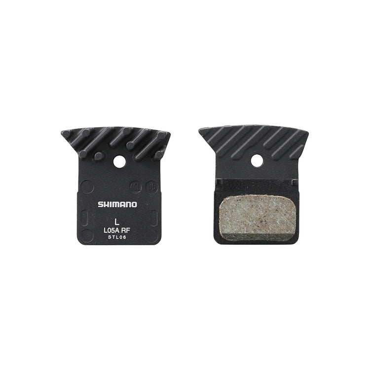 Shimano L05A Disc brake pads with fins (Resin)