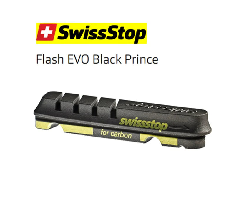 SwissStop Carbon Black Prince Rim Brake Pad - FLASH PRO