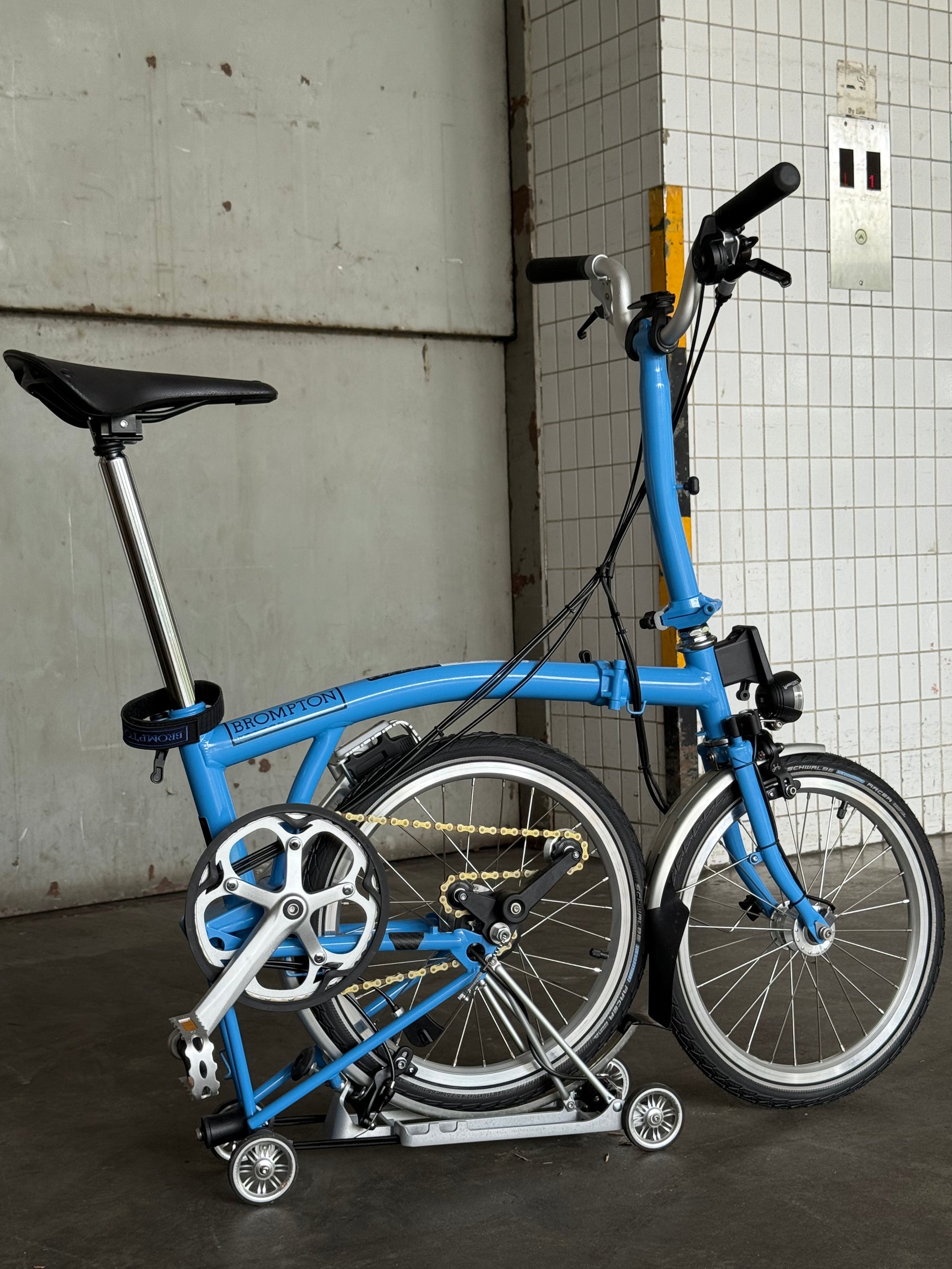 Preowned) Brompton C-Line – Draftline Bikeshop Pte. Ltd.