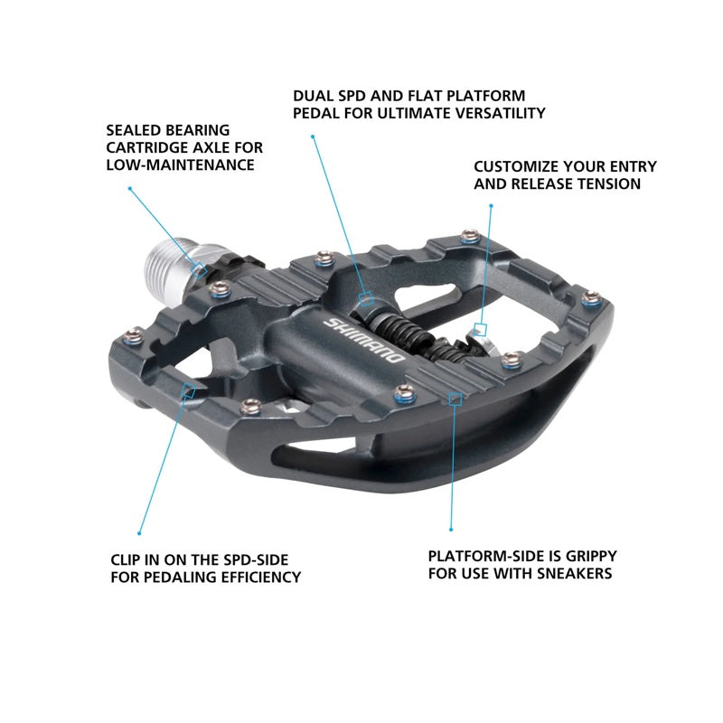Shimano PD-EH500 Dual Platform SPD Pedals