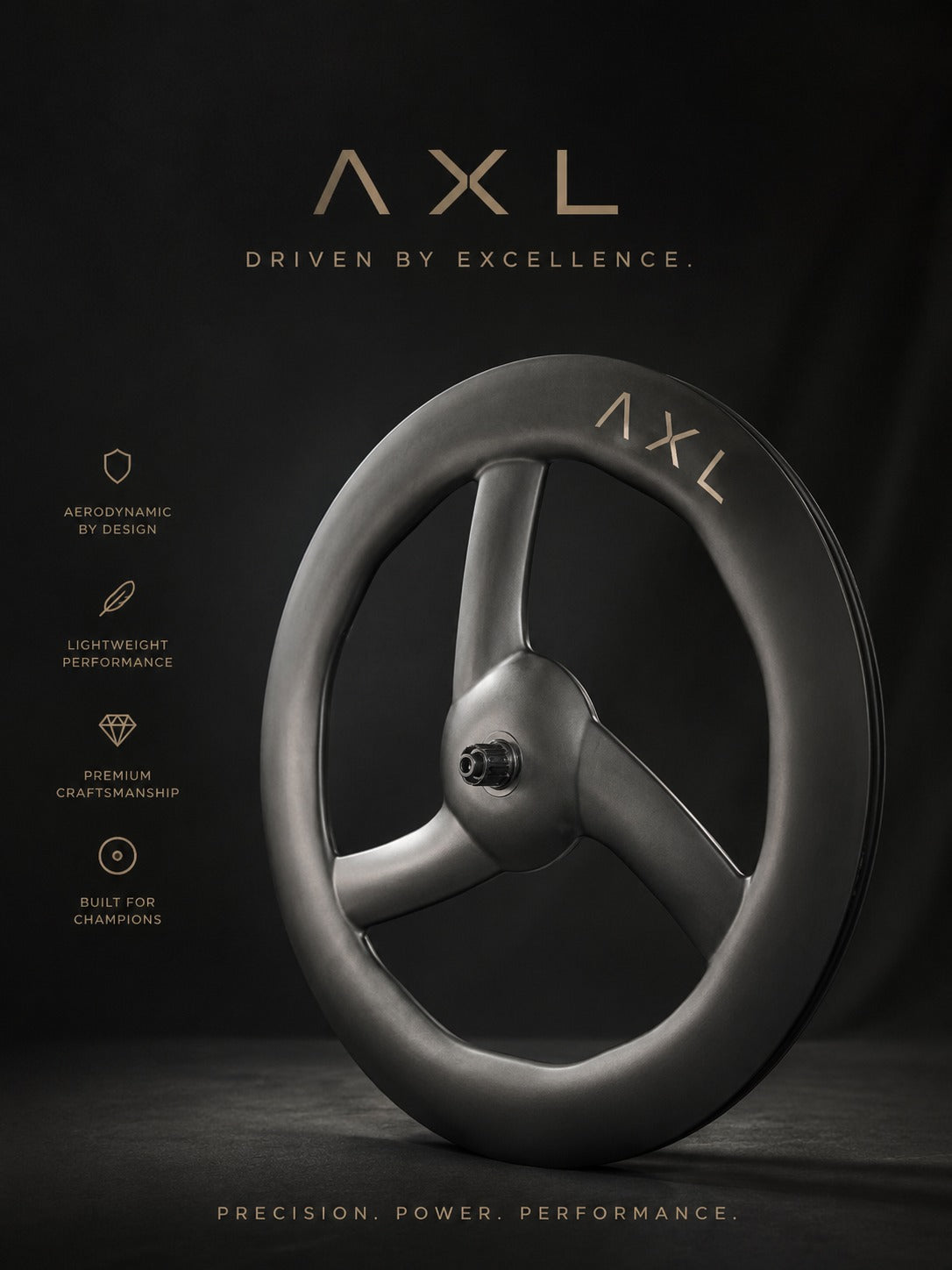 AXL Volt Carbon wheel (Disc Brake)