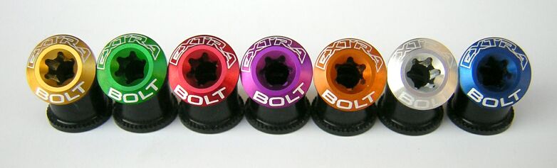 Extralite Chainring Bolts